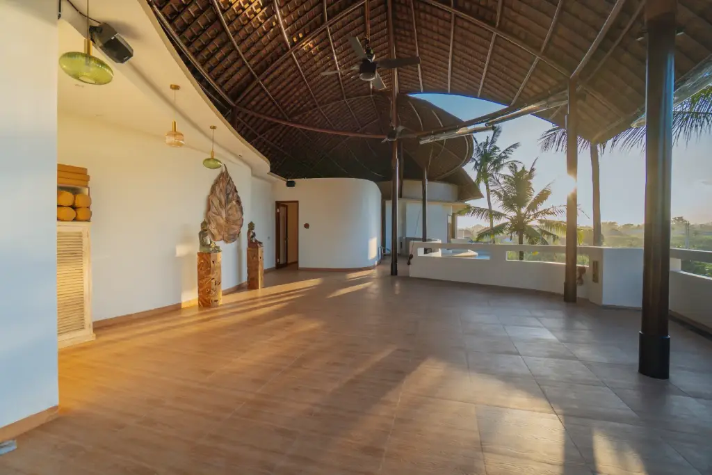 yoga shala at the bodhi leaf bali