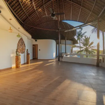 yoga shala at the bodhi leaf bali