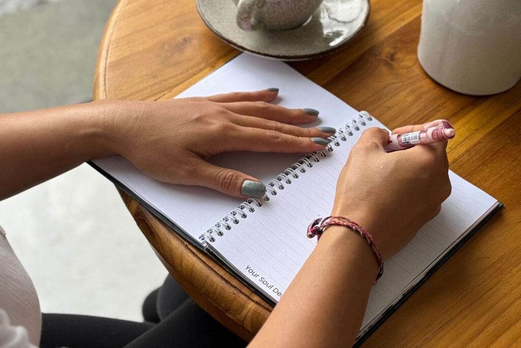 journaling, healing bali